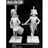 54mm Drum Major and Drummer Imperial Guard (2 figures)