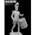 90mm Drummer British Infantry Figure with Base