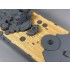 1/350 Japanese Musashi Wooden Deck w/Metal Chain for Tamiya kits #78031
