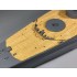 1/350 Japanese Musashi Wooden Deck w/Metal Chain for Tamiya kits #78031