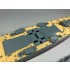 1/350 HMS King George V Battleship Wooden Deck w/Metal Chain for HobbyBoss kits #80605 