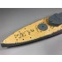 1/350 HMS King George V Battleship Wooden Deck w/Metal Chain for HobbyBoss kits #80605 