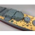 1/350 HMS King George V Battleship Wooden Deck w/Metal Chain for HobbyBoss kits #80605 