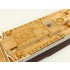 1/400 Titanic Wooden Deck w/Metal Chain for Academy kits #14215