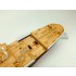 1/400 Titanic Wooden Deck w/Metal Chain for Academy kits #14215