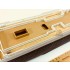 1/400 Titanic Wooden Deck w/Metal Chain for Academy kits #14215