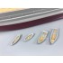 1/350 USS Arizona BB-39 Battleship Wooden Deck w/Metal Chain for HobbyBoss kits #86501 