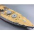 1/350 USS Arizona BB-39 Battleship Wooden Deck w/Metal Chain for HobbyBoss kits #86501 