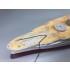 1/350 USS Arizona BB-39 Battleship Wooden Deck w/Metal Chain for HobbyBoss kits #86501 