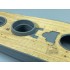 1/350 Japanese Yamato Wooden Deck w/Metal Chain for Tamiya kits #78025