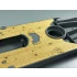 1/350 Japanese Yamato Wooden Deck w/Metal Chain for Tamiya kits #78025