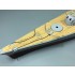 1/350 German Tirpitz Wooden Deck w/Metal Chain for Mini Hobby (Trumpeter) #80602