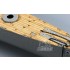 1/350 HMS Exeter Cruiser Wooden Deck w/Metal Chain for Trumpeter kits #05350