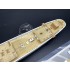 1/350 Danmark Full-rigged Ship Wooden Deck & Paint Masking for Aoshima kit #04260