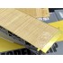 1/350 USS Langley Wooden Deck w/Paint Masking, PE sheets for Trumpeter kits #05631