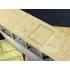 1/350 USS Langley Wooden Deck w/Paint Masking, PE sheets for Trumpeter kits #05631