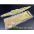 1/350 HMS Kent Wooden Deck w/Guns, Paint Masking, Chains for Trumpeter kits #05352