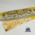 1/350 USS Montana Battleship Wooden Deck and Masking Sheet for Trumpeter #05372 