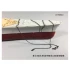 1/700 French Richelieu 1943 Wooden Deck w/Metal Chain for Trumpeter kits #05750