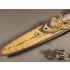 1/700 German Prinz Eugen 1942 Wooden Deck w/Metal Chain for Trumpeter kits #05766