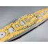 1/700 USS West Virginia BB-48 Battleship 1941 Wooden Deck w/Metal Chain for Trumpeter kits #05771