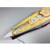 1/700 USS West Virginia BB-48 Battleship 1941 Wooden Deck w/Metal Chain for Trumpeter kits #05771