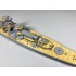 1/700 German Scharnhorst Wooden Deck w/Metal Chain for Tamiya kits #77518