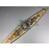 1/700 German Gneisenau Battleship Wooden Deck w/Metal Chain for Tamiya kits #77520
