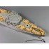 1/700 USS New York (BB-34) Battleship Wooden Deck w/Metal Chain for Trumpeter kits #06711