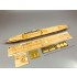 1/700 German Graf Zeppelin Wooden Deck Detail Set for Trumpeter kits #06709 w/Metal Chain PE