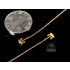 1/700, 1/350 Metal Anchor (H: 6.6mm) & Chain (thickness: 0.58mm, L: 20cm) for Battleship/Aircraft Carrier (2pcs)