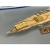 1/700 Flugzeugtrager B (Peter Strasser) Aircraft Carrier Wooden Deck w/Metal Chain for Trumpeter kits #06710