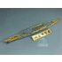 1/700 Japanese Kirishima Battleship Wooden Deck w/Metal Chain for Hasegawa kits #49112
