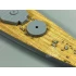 1/700 Japanese Kirishima Battleship Wooden Deck w/Metal Chain for Hasegawa kits #49112