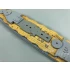 1/700 Japanese Kirishima Battleship Wooden Deck w/Metal Chain for Hasegawa kits #49112