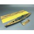 1/700 German Bismarck Wooden Deck & Paint Masks w/Metal Chain for Flyhawk kits #FH1132S