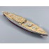 1/700 USS Maryland BB-46 Battleship 1946 Wooden Deck w/Metal Chain for Trumpeter kits #05769