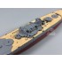 1/700 Japanese Musashi Wooden Deck w/Metal Chain for Fujimi kits #460024