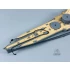 1/700 Japanese Kirishima Battleship Wooden Deck w/Metal Chain for Fujimi kits #420219
