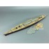 1/700 HMS Hood Wooden Deck 1931 w/Metal Chain for Trumpeter kits #05741