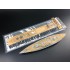 1/700 USS Colorado (BB-45) Battleship 1944 Wooden Deck w/Metal Chain for Trumpeter kit #05768
