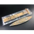 1/700 USS Colorado (BB-45) Battleship 1944 Wooden Deck w/Metal Chain for Trumpeter kit #05768