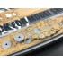 1/700 USS Colorado (BB-45) Battleship 1944 Wooden Deck w/Metal Chain for Trumpeter kit #05768