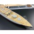 1/700 USS Colorado (BB-45) Battleship 1944 Wooden Deck w/Metal Chain for Trumpeter kit #05768