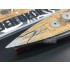 1/700 USS Colorado (BB-45) Battleship 1944 Wooden Deck w/Metal Chain for Trumpeter kit #05768