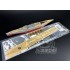 1/700 Japanese Battleship Hiei Wooden Deck w/Chains for Fujimi kit #460079