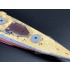 1/700 Japanese Battleship Hiei Wooden Deck w/Chains for Fujimi kit #460079