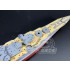1/700 Japanese Battleship Hiei Wooden Deck w/Chains for Fujimi kit #460079