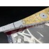 1/700 Battleship New Jersey Wooden Deck & Chains for Trumpeter kits #05702