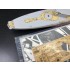 1/700 USS Wisconsin BB-64 Wooden Deck for Trumpeter kits #05706